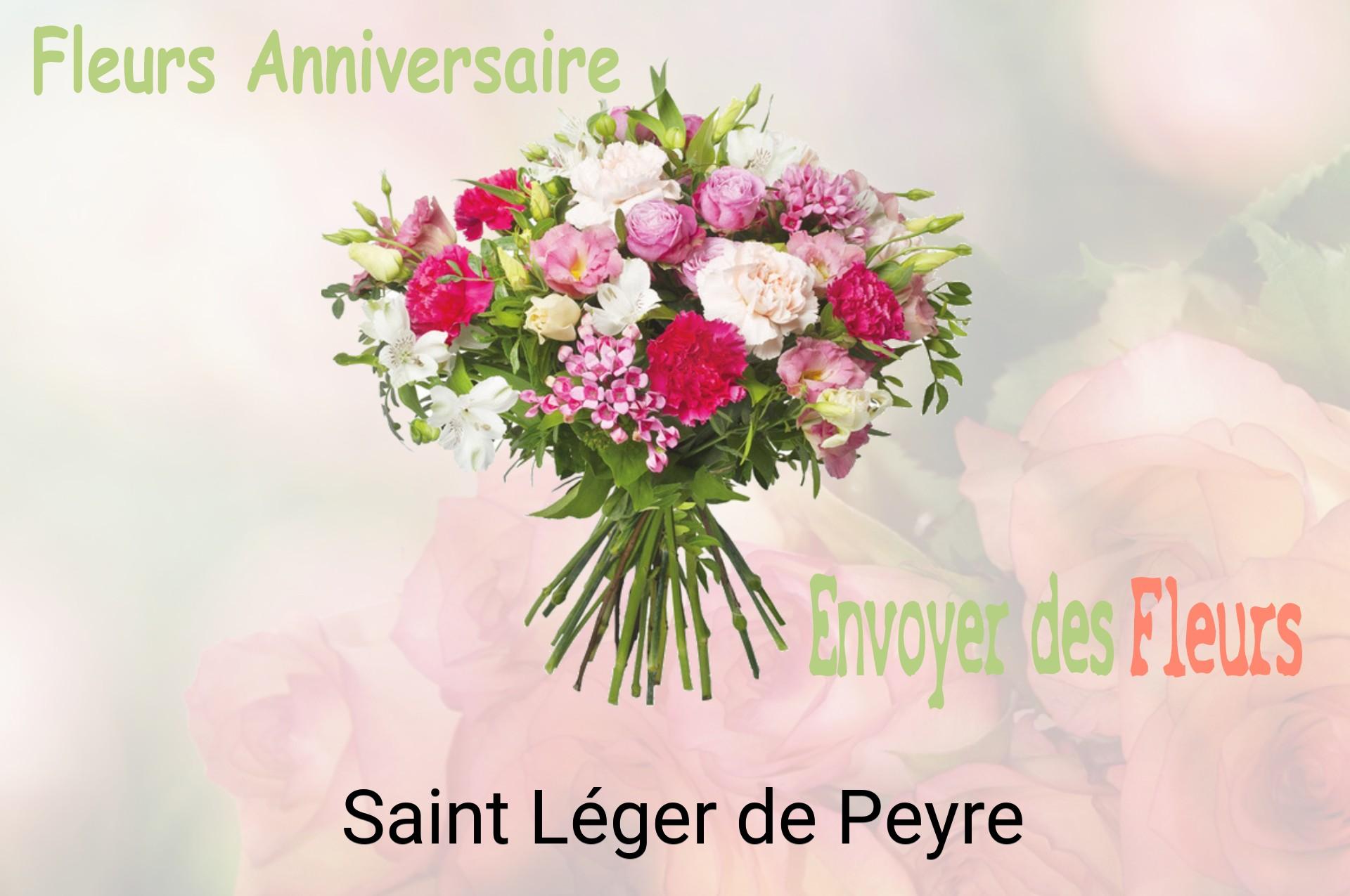 Bouquet de fleurs d’anniversaire livré à Saint-Léger-de-Peyre